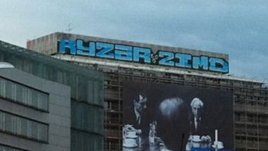 Graffiti Bombing in Stuttgart - Photo by stuttgart0711 - Ryzar, zimd, Zimt (2009)