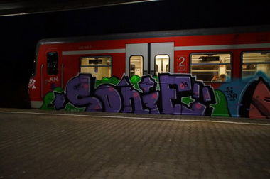 Graffiti Wall - Photo by stuttgart0711 - sonie, jnr, hz (2013)