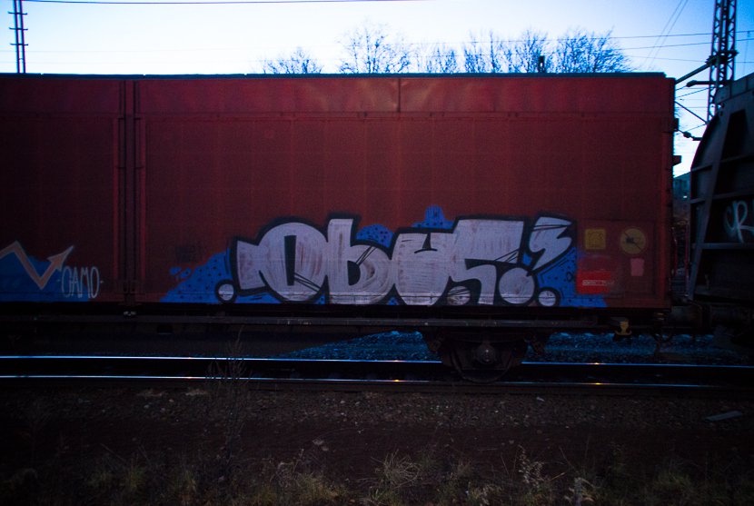 Graffiti Train - Photo by stuttgart0711 - obus, cargo, güter (2011)