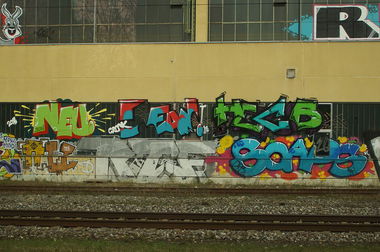Graffiti Wall - Photo by stuttgart0711 - neu, jean, hccb (2014)