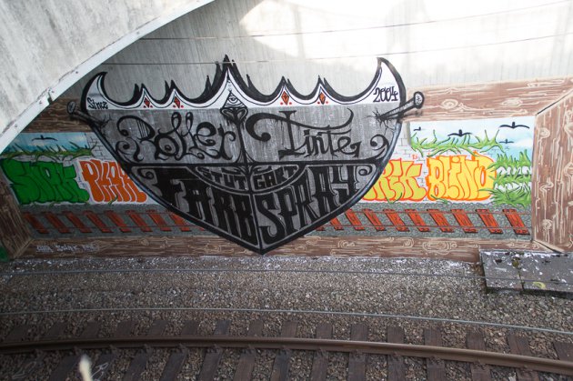 Graffiti Wall - Photo by stuttgart0711 - roller, tinte, farbspray (2004)