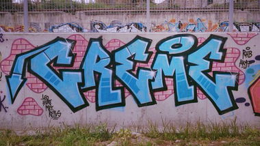 Graffiti Wall - Photo by stuttgart0711 - creme, rhb, crew (2014)