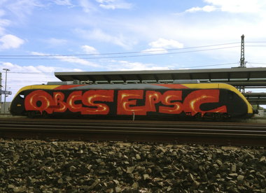 Graffiti Train - Photo by stuttgart0711 - obcs, epsc, wholecar (2014)