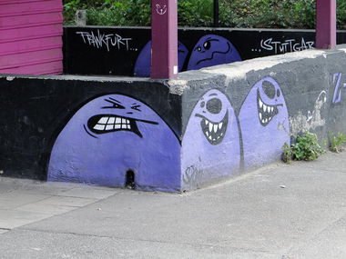 Graffiti Wall - Photo by stuttgart0711 - cityghosts, frankfurt, stuttgart (2014)