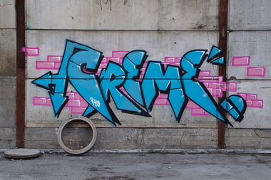 Graffiti Wall - Photo by stuttgart0711 - creme, rhb, crew (2013)