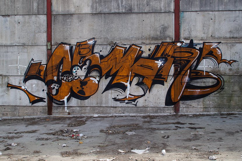 Graffiti Wall - Photo by stuttgart0711 - osman, stuttgart, abandoned (2013)