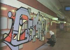 Graffiti Wall - Photo by stuttgart0711 - osman, action, universität (2009)