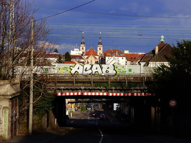 Graffiti Wall - Photo by stuttgart0711 - acab, polizei, stuttgart (2012)