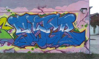 Graffiti Wall - Photo by stylowiec - wall, colour