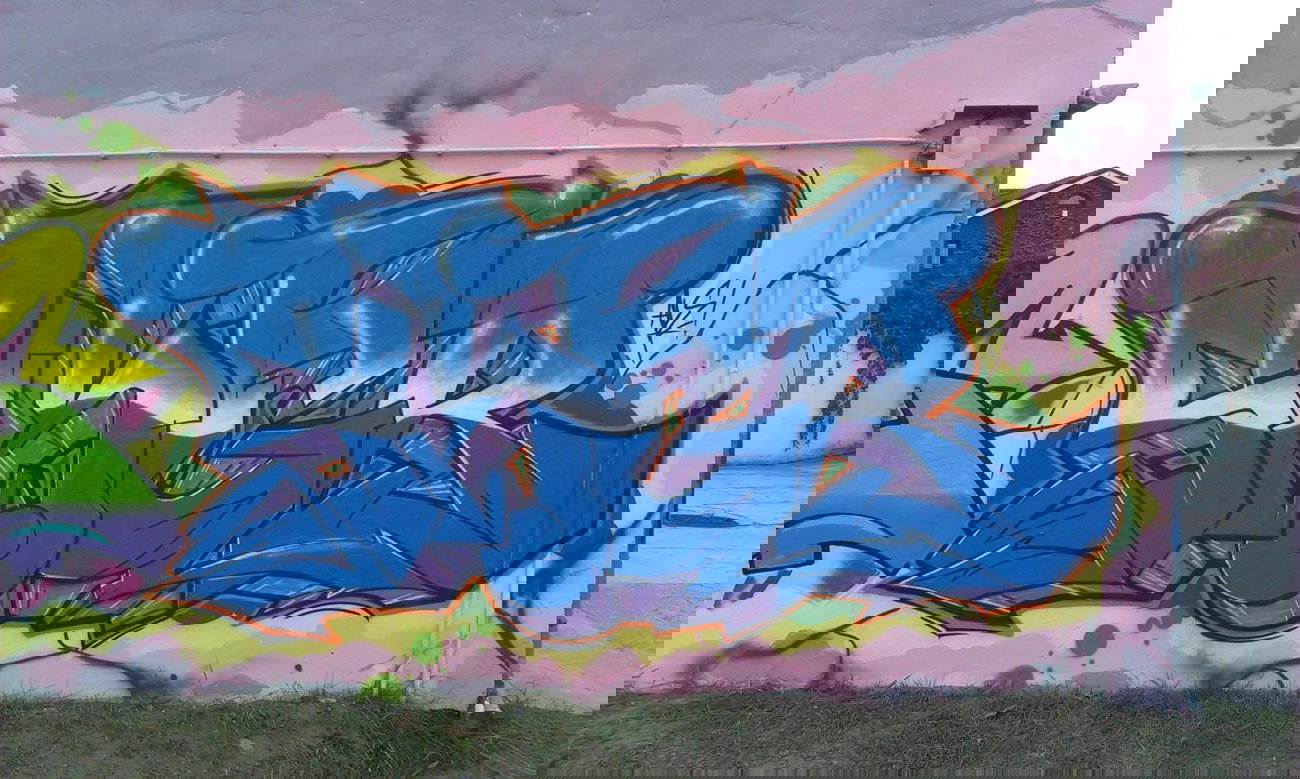 Graffiti Wall - Photo by stylowiec - wall, colour