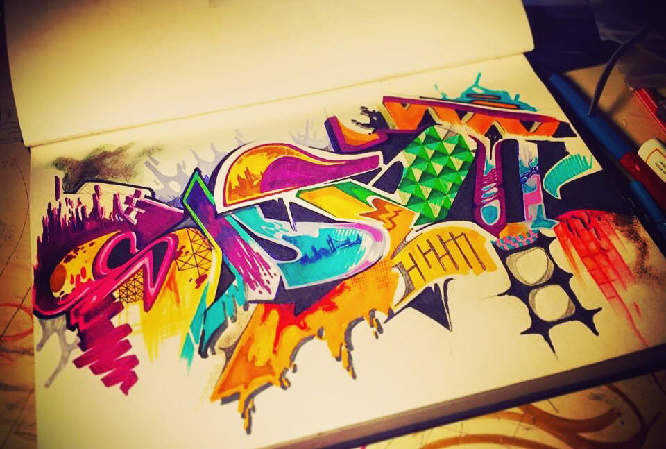 Graffiti Sketch - Photo by subtwo