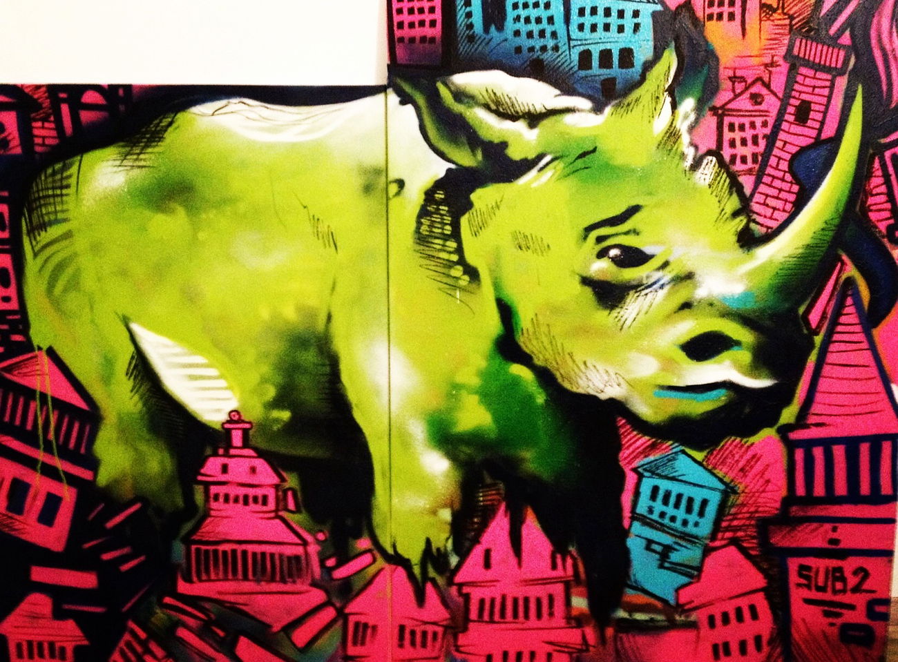 Graffiti Wall - Photo by subtwo