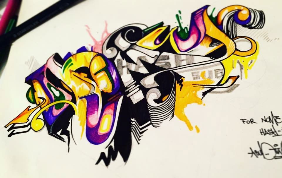 Graffiti Wall - Photo by subtwo