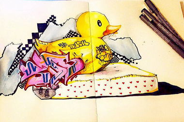 Graffiti Wall - Photo by subtwo