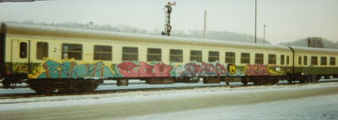 Graffiti Wall - Photo by suburban (1995)