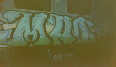Graffiti Train - Photo by suburban - MADone, SMBA, 1995 (1995)