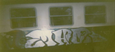 Graffiti Train in Deutschland - Photo by suburban - MADone, SMBA, KOSK (1993)