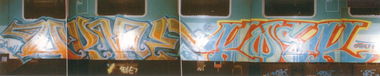 Graffiti Wall - Photo by suburban - ARTA, KOSK, IRE (1996)