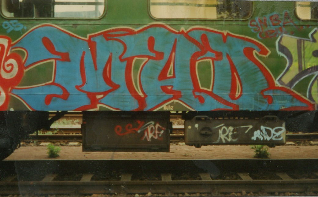 Graffiti Wall - Photo by suburban - MADone, SMBA, KOSK (1995)