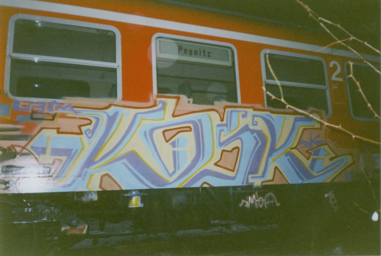 Graffiti Wall - Photo by suburban - KOSK, ARTA, ZERMON (1998)