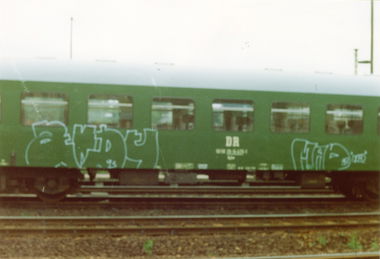 Graffiti Wall - Photo by suburban - ANDY, MAD, SMBA (1993)