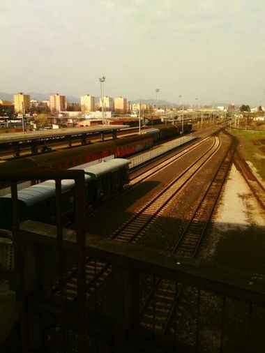 Graffiti Artwork in Poprad - Photo by sunsnv - trains, poprad, morning (2014)
