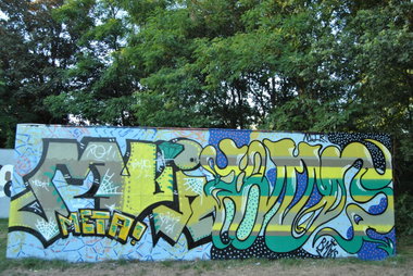 Graffiti Wall in Maarssenbroek - Photo by supacalifragi
