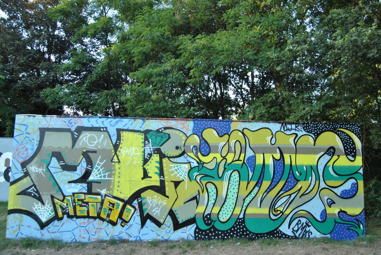 Graffiti Wall in Maarssenbroek - Photo by supacalifragi