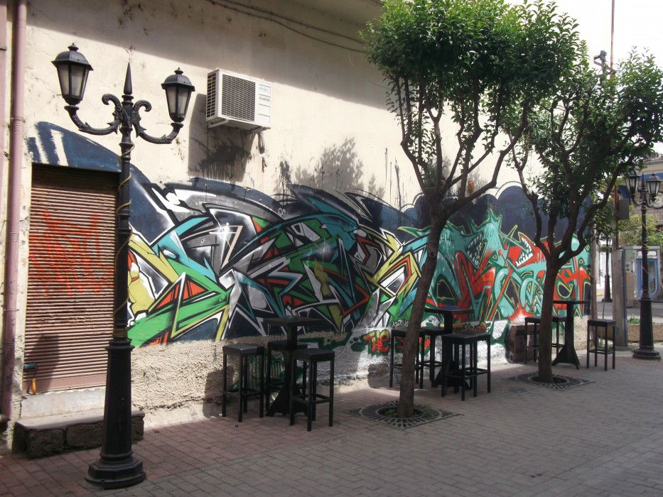 Graffiti Wall in Greece - Photo by suras_dscrime - suras, wizzy, the (2013)