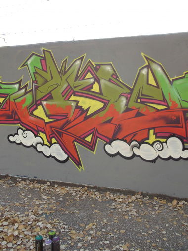 Graffiti Wall in Thessaloniki - Photo by suras_dscrime - suras, dscrime, 2013 (2012)