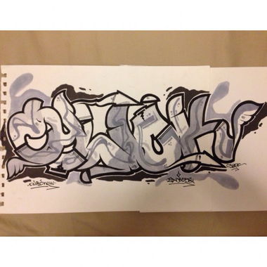 Graffiti Sketch - Photo by suwock - Suwock