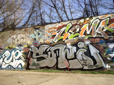 Graffiti Wall in Симферополь - Photo by suwock - NAC (2016)