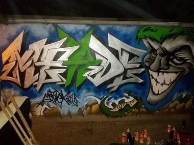 Graffiti Wall - Photo by svenp - MERDE, by, ASEK (2016)