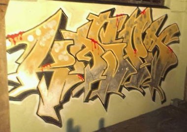 Graffiti Wall - Photo by svenp - Kaspa, by, ASEK