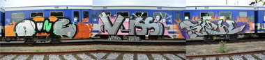 Graffiti Train - Photo by sych754