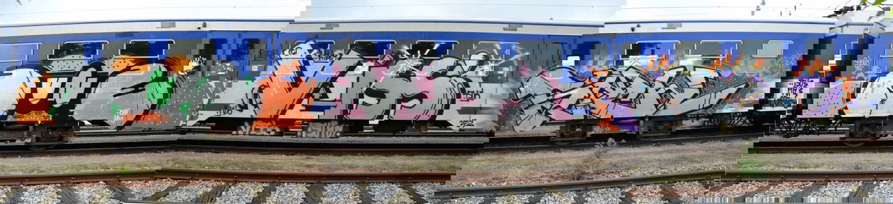 Graffiti Train - Photo by sych754