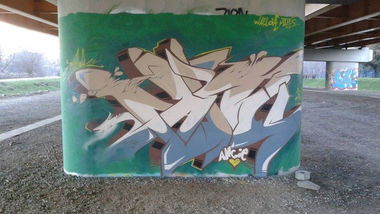 Graffiti Wall - Photo by tabor1 (2016)