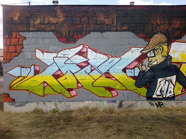 Graffiti Wall - Photo by tabor1