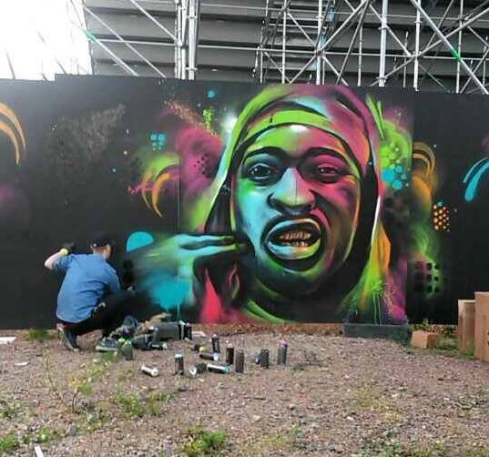 Graffiti Wall - Photo by taco - A$AP, FERG, Asap