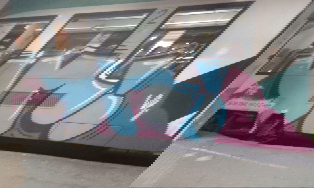 Graffiti Train - Photo by taggman143