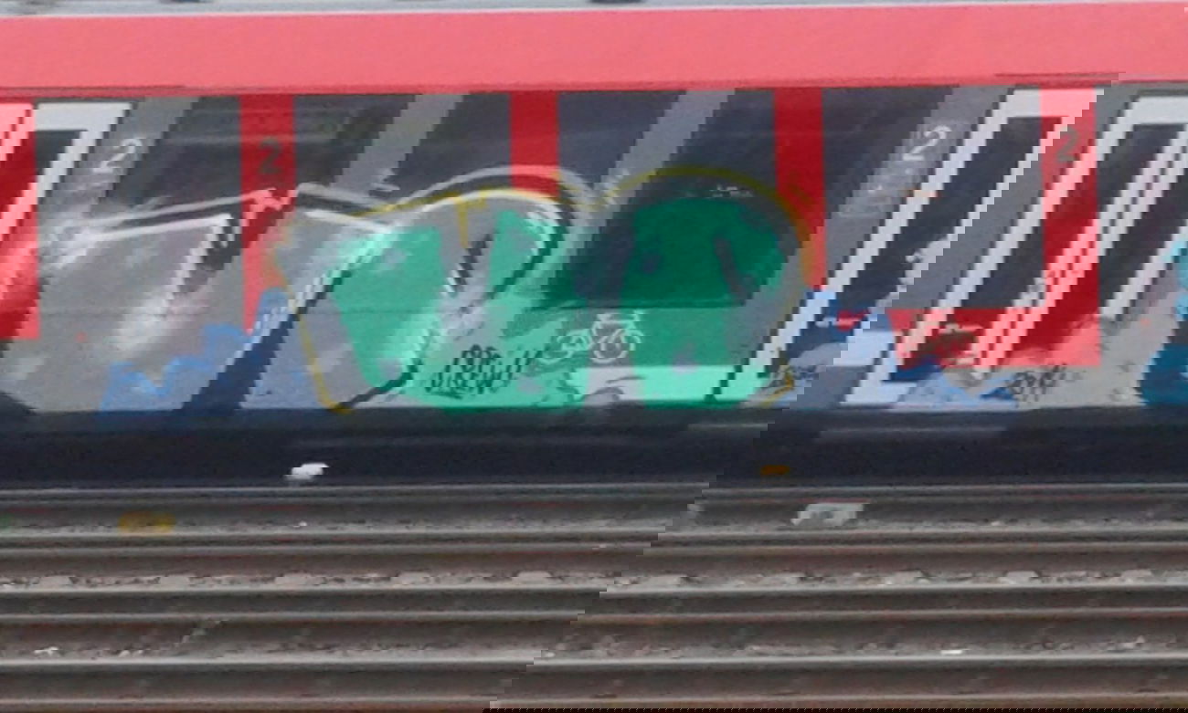 Graffiti Train - Photo by taggman143