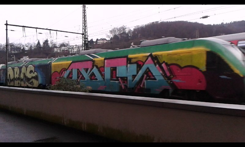 Graffiti Train - Photo by taggman143