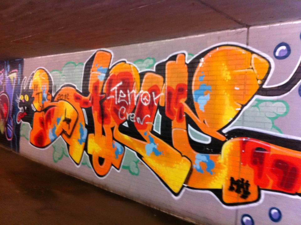 Graffiti Wall - Photo by taggman143