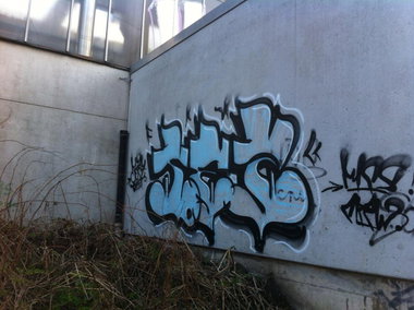 Graffiti Bombing - Photo by taggman143