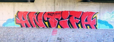 Graffiti Wall - Photo by taggman143 - antifa