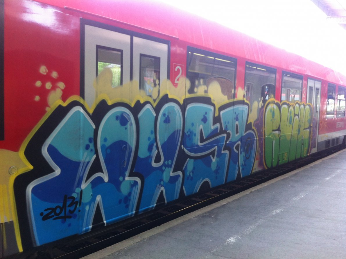 Graffiti Wall - Photo by taggman143