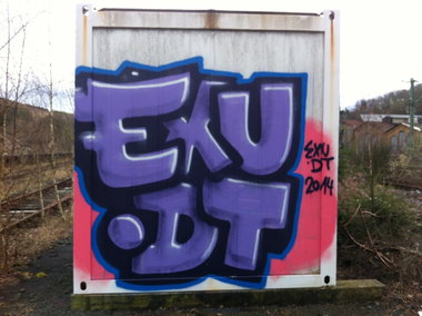 Graffiti Wall - Photo by taggman143 - exu, dt