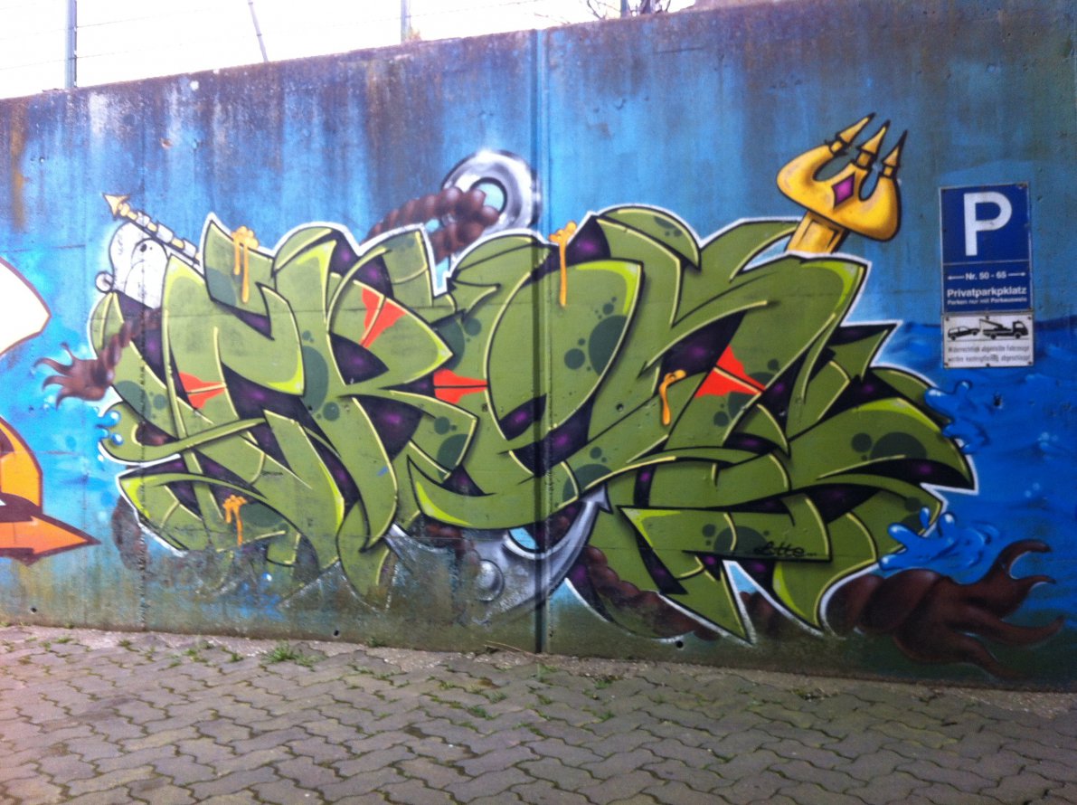 Graffiti Wall - Photo by taggman143