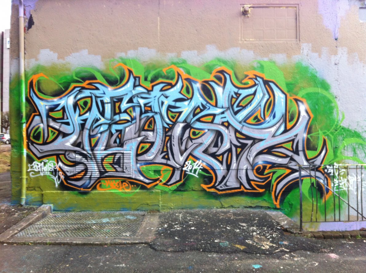 Graffiti Wall - Photo by taggman143