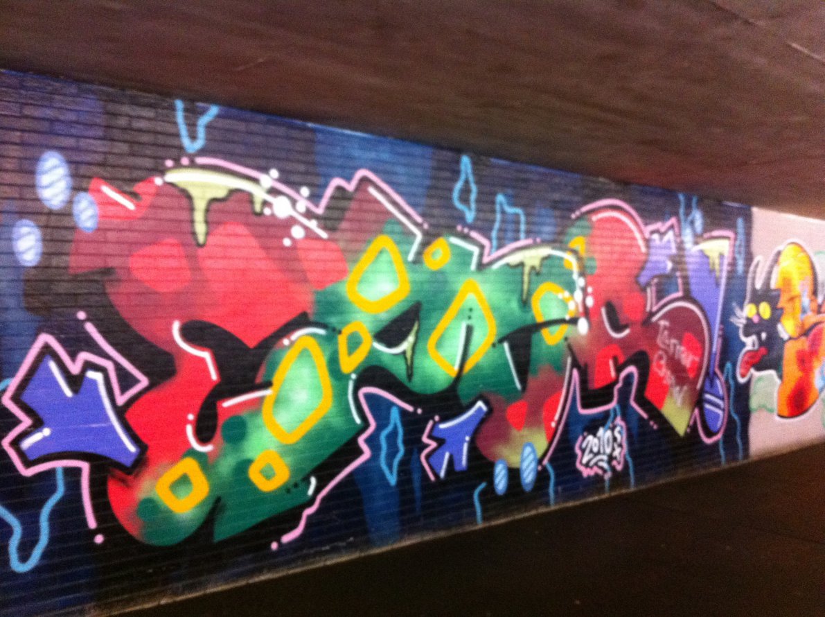 Graffiti Wall - Photo by taggman143
